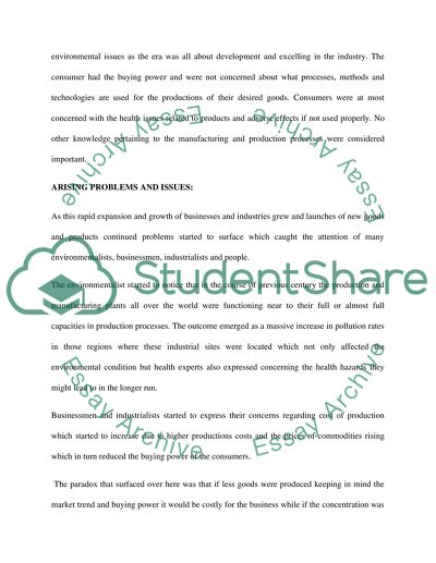 Sustainability in Business