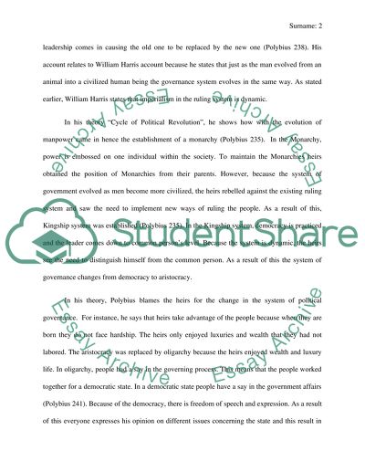 Polybius, Caesar, and William Harris Accounts on Roman Imperialism