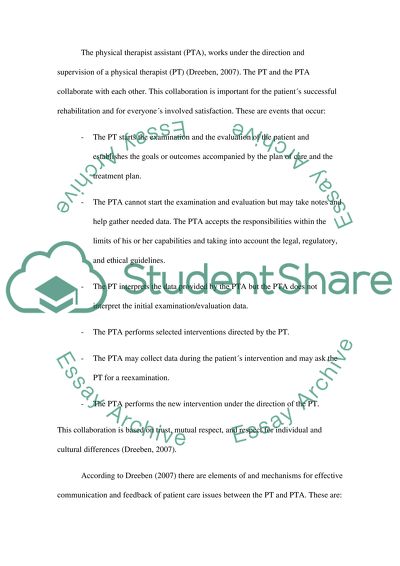 What Qualities, Skills, and Abilities Must Physical Therapist Assistants Possess