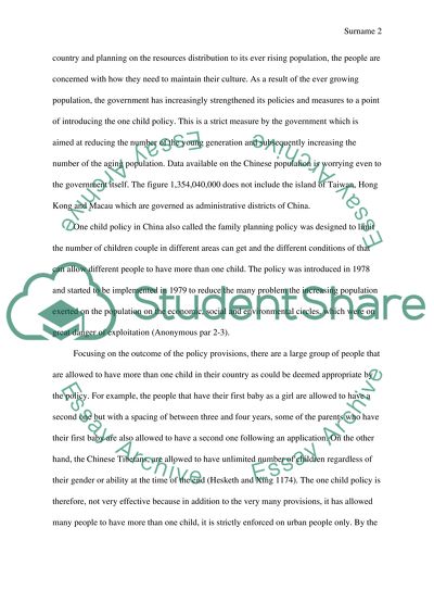 Is the one-child policy in China effective Is it ethical Are there other solutions