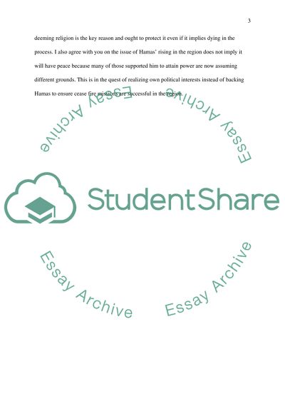 Israel-Palestine Conflict