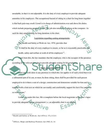 Harassment at Workplace on the Ground of Sexual Orientation as a Problem of Lionel