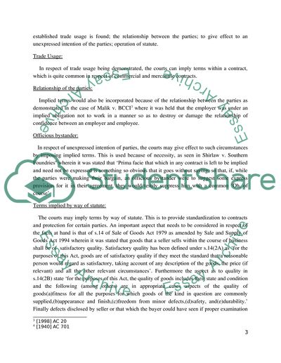 Unfair Contract Terms and Exclusion Clauses