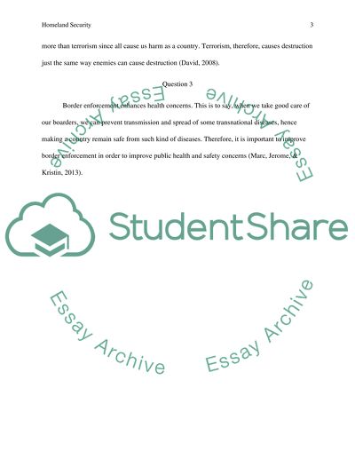 Homeland Security HLSS311 Forum 5