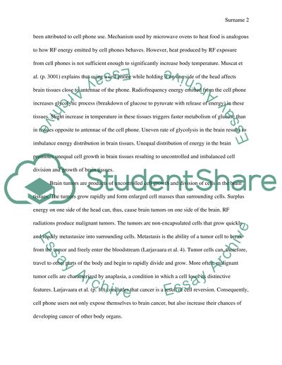 How Cell Phones Can Cause Cancer for Users