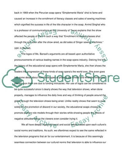 Soap Operas With a Social Message