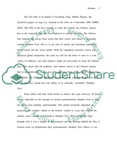 Transnationalization of Chinese Action Films