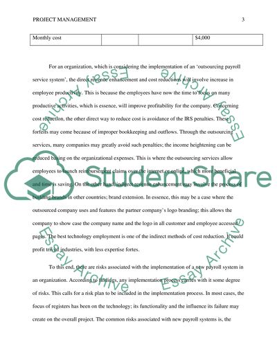 An Evolution of Project Management
