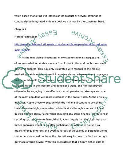 Value-Based Marketing and Market Penetration