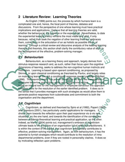 Study Skills for Managers