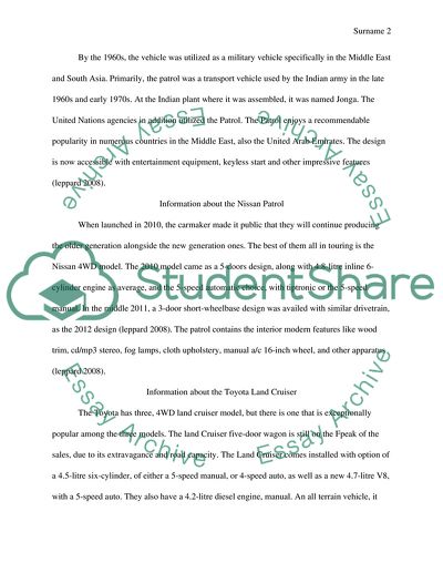 Land cruiser vs nissan patrol