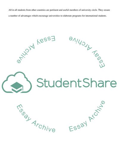 Why It Is Important for a University to Have Students from around the World
