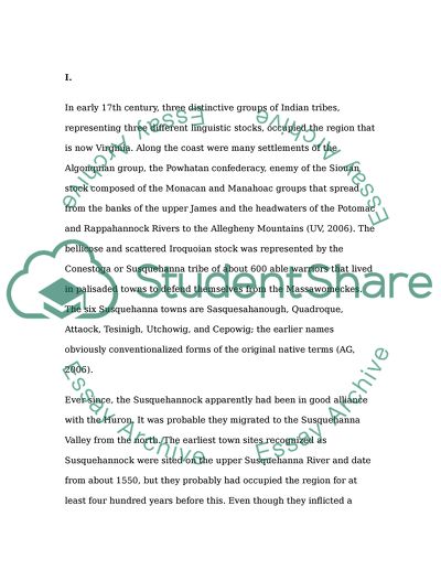 The Susquehanna Indian Tribe of Pennsylvania