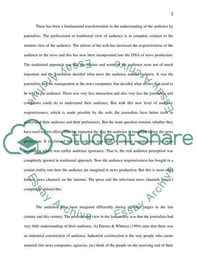 Audience Imagined and Its Consequences