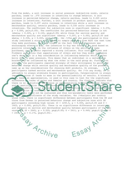 The Formation of Consumer Purchase Intentions