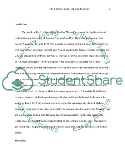 The Battles of Pearl Harbor and Midway: American Intelligence Failure and Success