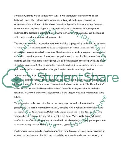 The Meanings of Wars