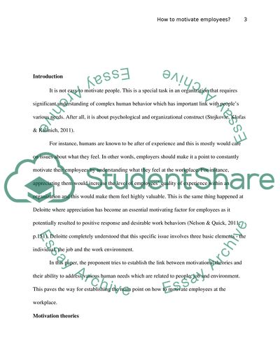 How to Motivate Employees