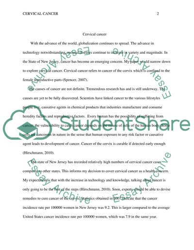 Exploring Cervical Cancer