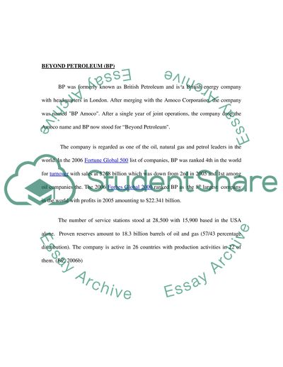 The comparison of Lukoil & BP