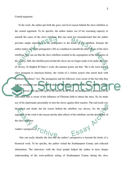 The Fires of Jubilee: Nat Turners Fierce Rebellion