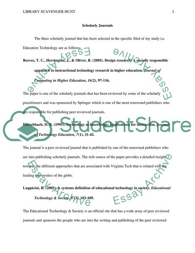 Writing Scholarly Journals
