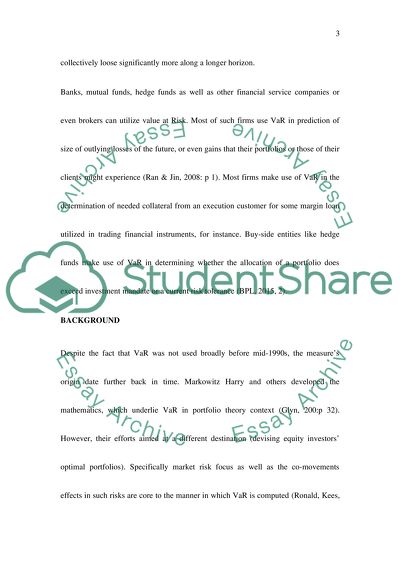 Vary Framework and Its Utility in Risk Management