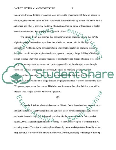 Microsoft Corp: Information Technology Ethics and Policy