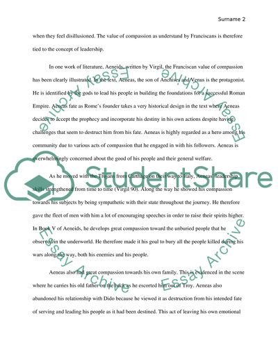 Issues on Franciscan Values