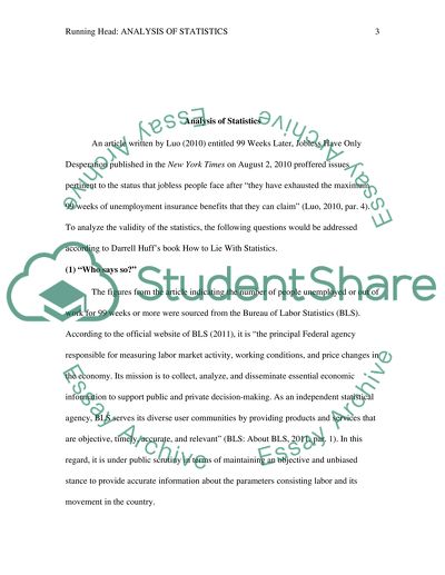 Analyze statistics reported in a news article, advertisement, or poll from a print source