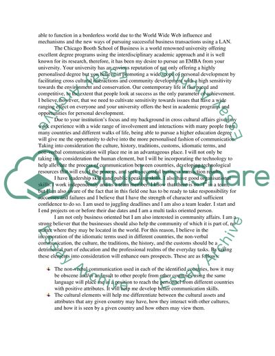 EMBA London Program at The University of Chicago