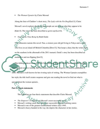 Themes Messuds works