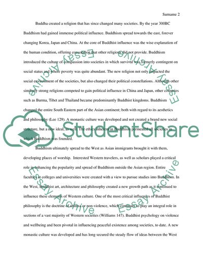 Buddhism as Religion and Its Influences