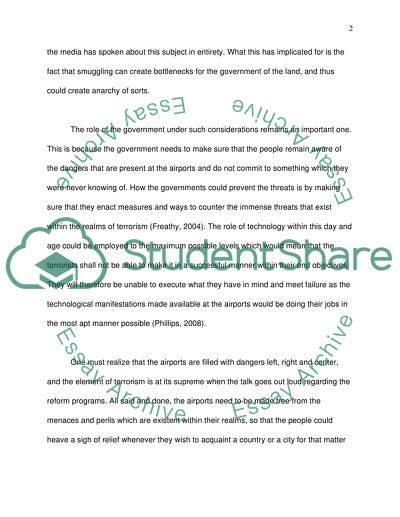 Airports as the World Face Terrorist Threat