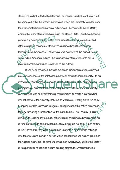 Why Is the Only Good Indian a Dead Indian