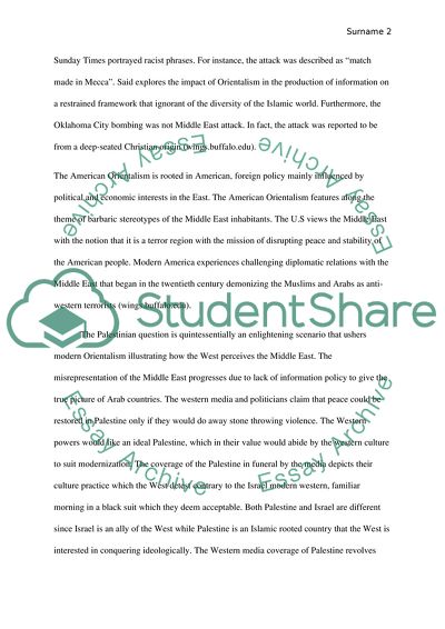 On Orientalism Movie