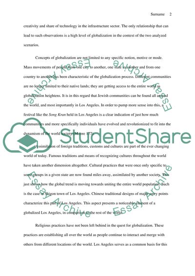 Los Angeless Globalization