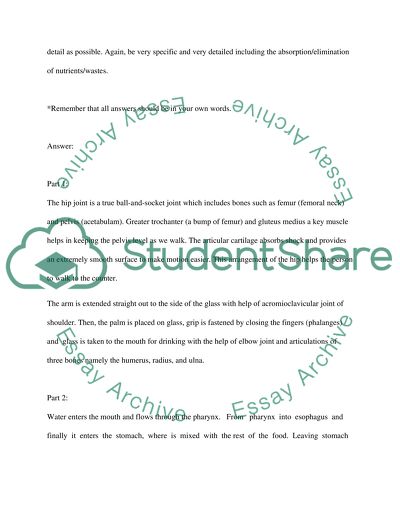 Your thirst and hunger centers tell you that you are dehydrated and hungry