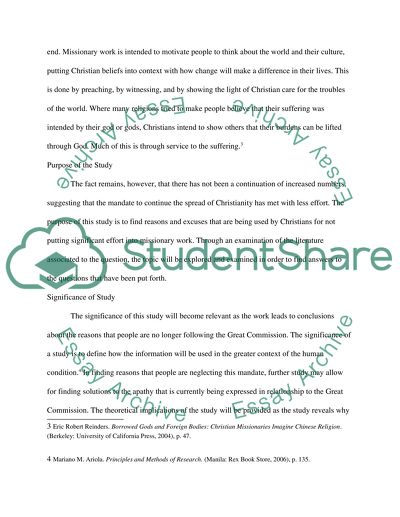 Why Do Christians Fail in Their Mandate