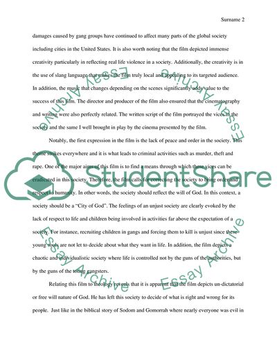 Criticism of the Movie City of God