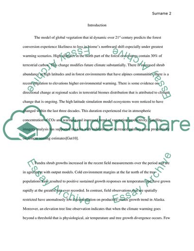 Productivity Increase Through Atmospheric Co of Boreal Forests