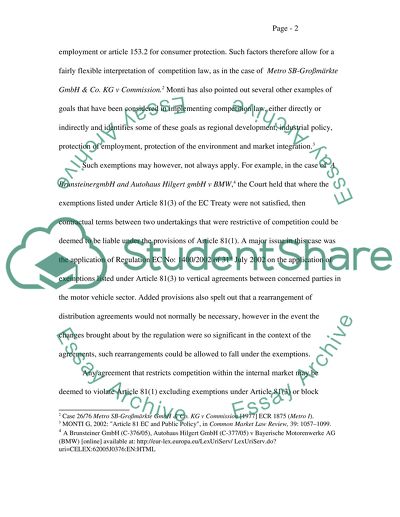 European Common Market Law