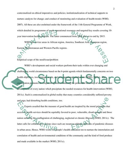 World Health Organization