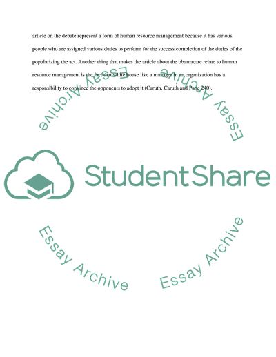 Obamacare: A Tough Sell by Gerald Seib