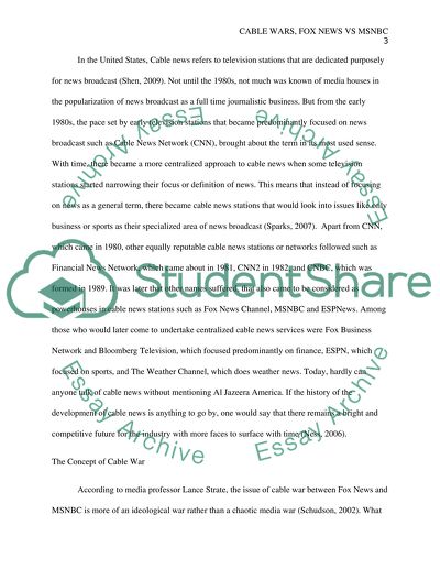 Cable Wars in the US: Fox News vs MSNBC