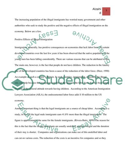 How Illegal Immigrants Effect on the Economy and Unemployment