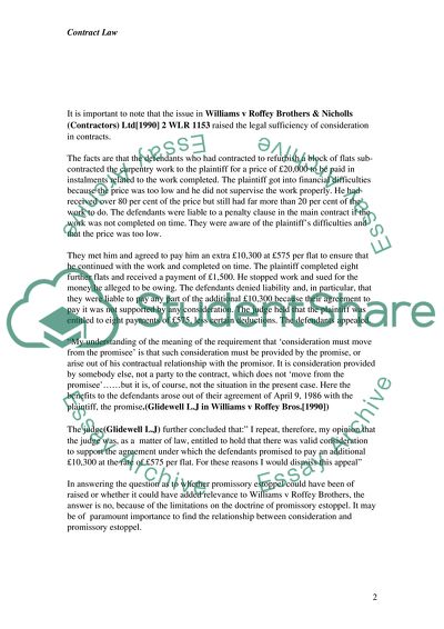 The Doctrine of Promissory Estoppel