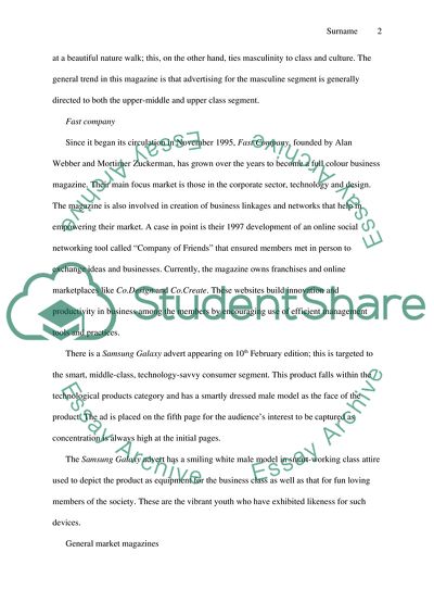 Niche Target Magazines