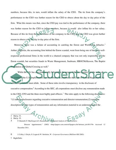 Corporate Governance in the United States