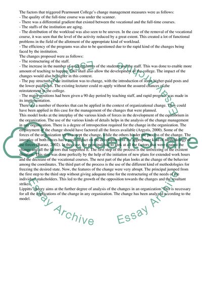 The Lewins Theory and Different Kinds of Management Models